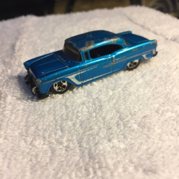 55 Blue Chevy Toy - Picture 1 of 6